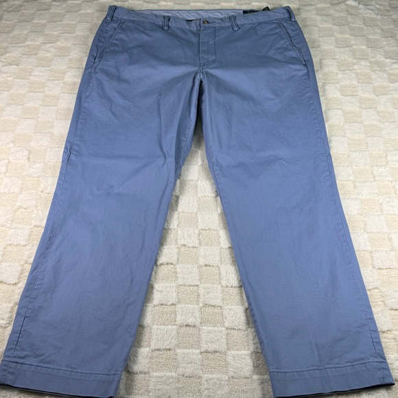 Polo Ralph Lauren Mens Stretch Straight Fit Chino Pants 38/30 Blue - Picture 1 of 10